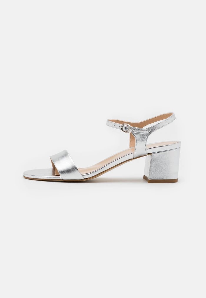 Sandale ANNA FIELD Anna Field Cuir Argent Femme | XEI-3912377